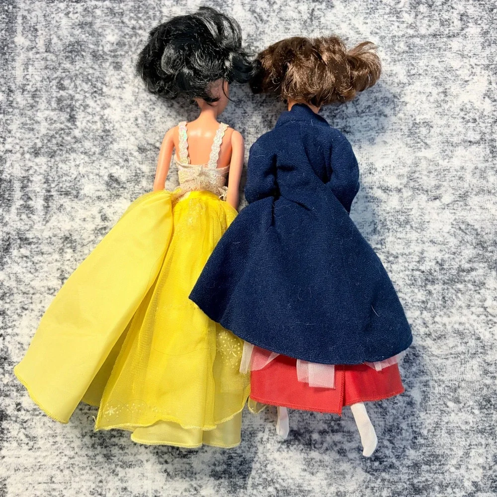 Disney Vintage Mary Poppins and Snow White Fashion Doll Lot 11.5 inch Toys 2pc